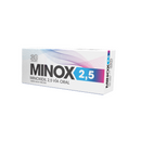 MINOXIDIL MINOX 2,5MG - 30 comprimidos