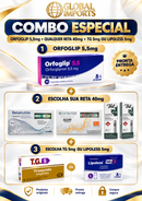 ORFOGLIP 5,5mg + RETA 40mg + TG OU LIPOLESS 5mg