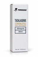 Tadalagenix (tadalafila) suspensão oral 20 mg/mL, frasco de 30 mL