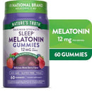 Nature`s Truth Maximum Strength Sleep Melatonin Gummies - 60 gomas